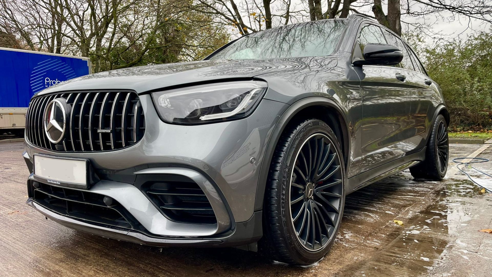 Mercedes-AMG after paint correction and ceramic coating in Bristol by Magon Automotive
